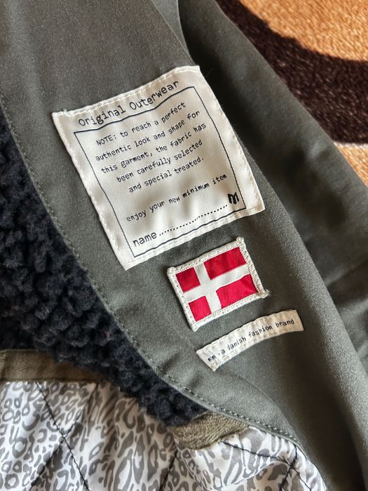 Geaca Minimum unisex cu blana naturala