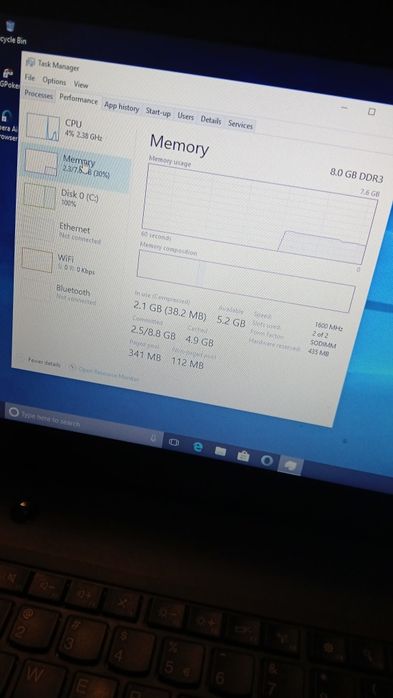 Vand laptop Lenovo ThinkPad