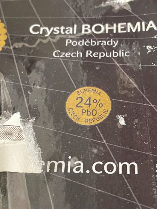 Fructiera cristal Bohemia
