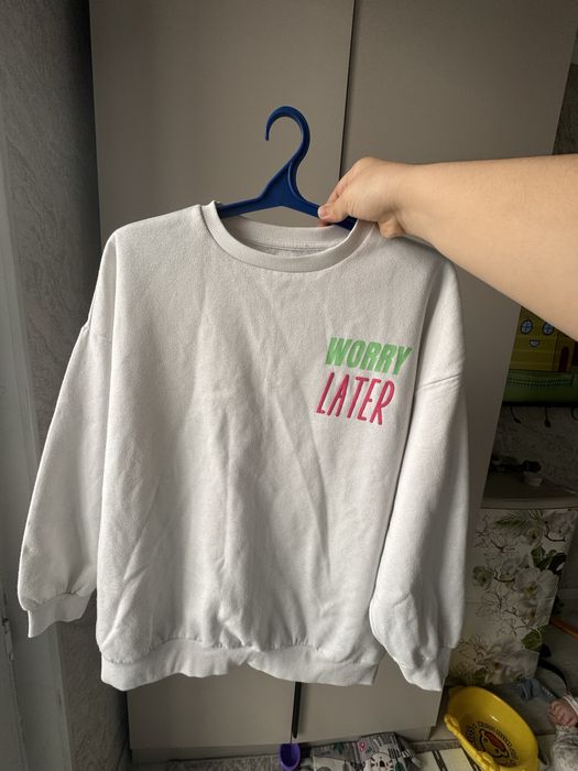 Свитшот белый женский