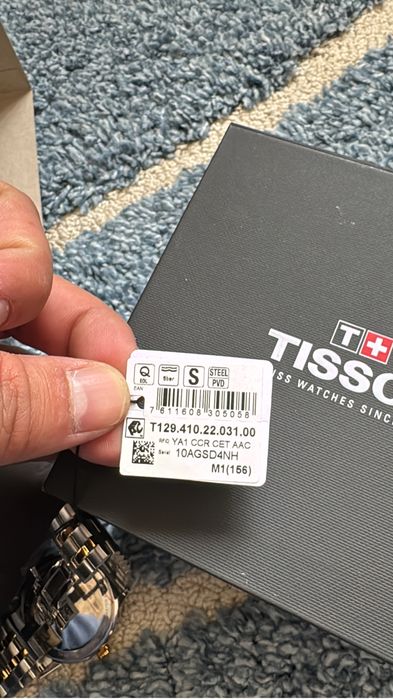 Tissot оргинал с гарантий