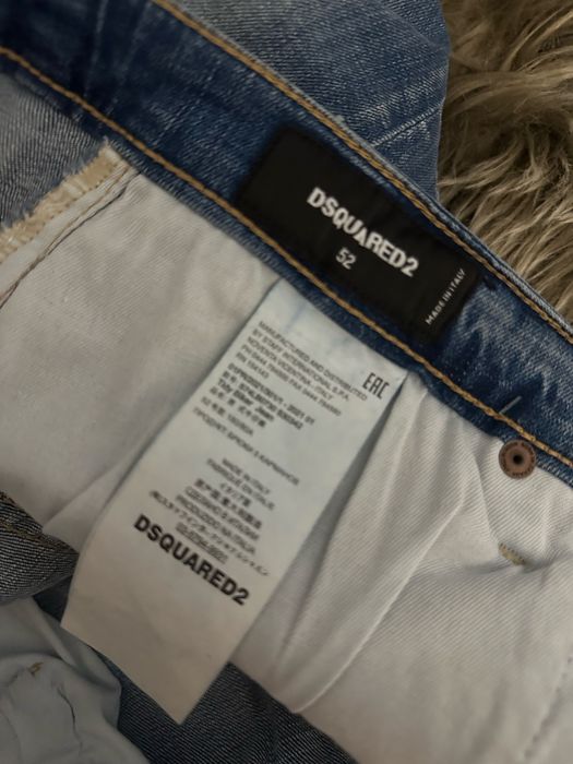 Оригинални дънки Dsquared2 – Tidy Biker Jean, размер 52