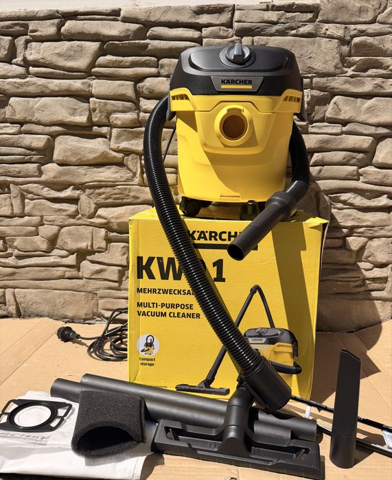 Многофункционална прахосмукачка Karcher KWD 1, Сухо и мокро засмукване