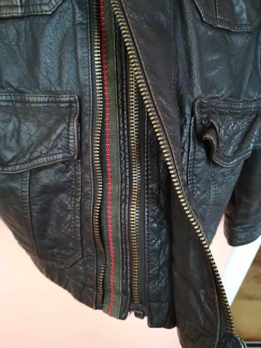 Geacă piele bărbați Superdry L