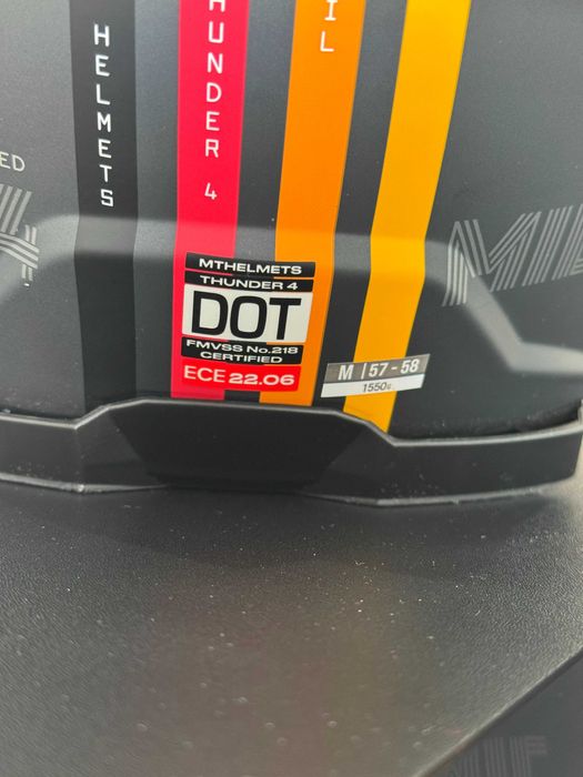 Мото Каска MT THUNDER 4 SV MIL размер M (57-58)