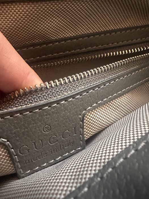 Чанта ествствена кожа гучи gucci