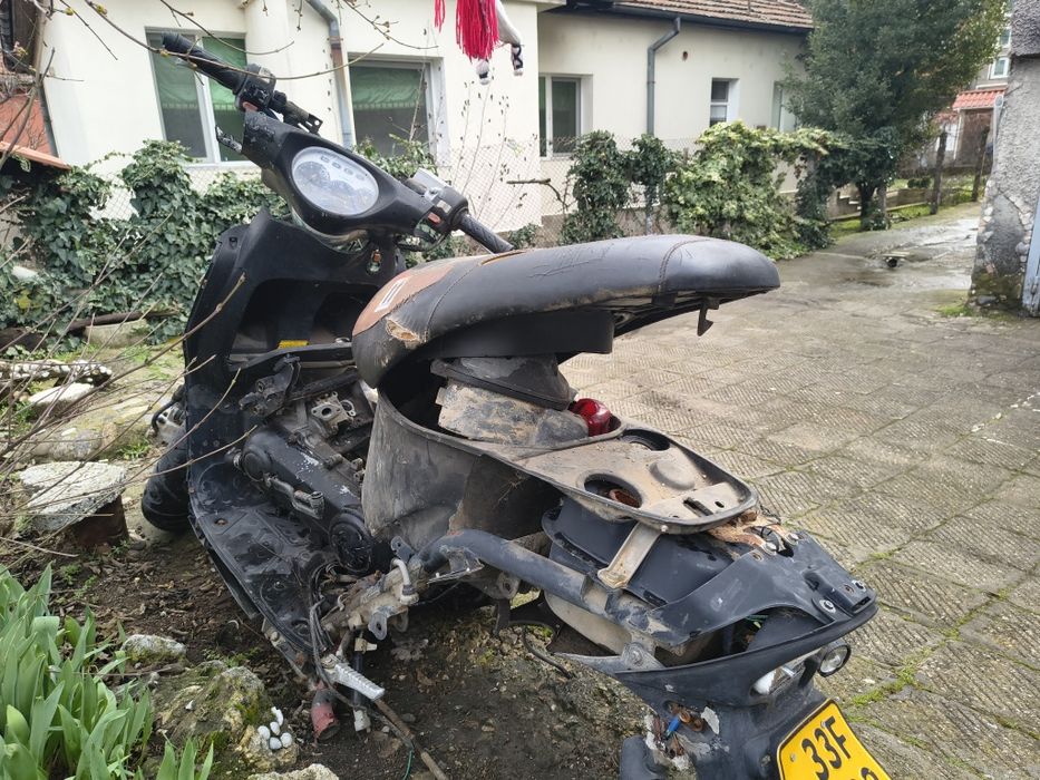 Kymco tb 50 на части