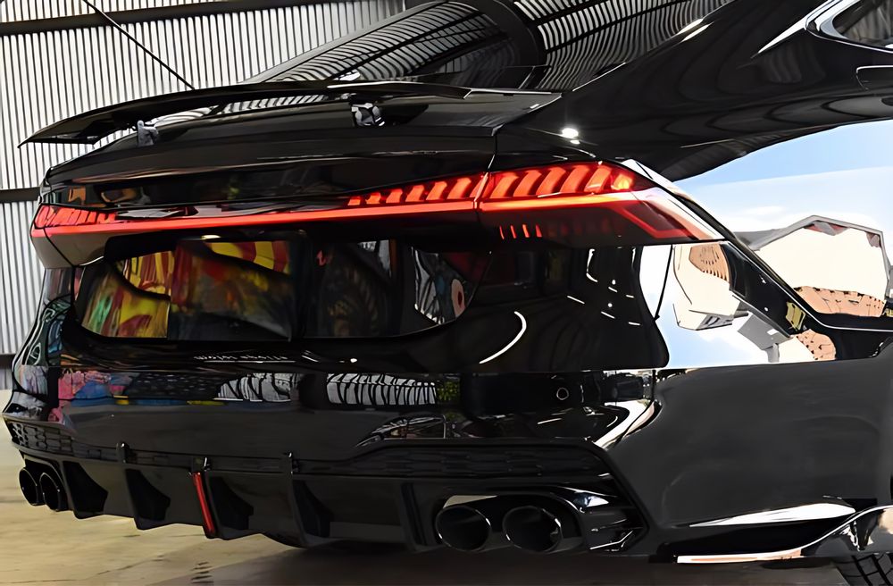 Дифузьор с накрайници Audi A7/S7 C8 2018 - 2023