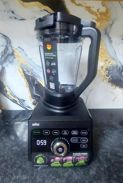 Стационарный блендер Braun TriForce Power JB 9040BK