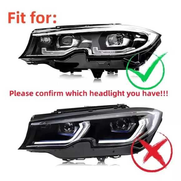 Set 4 module galbene CSL Style Angel Eyes DRL BMW Seria 3 G20