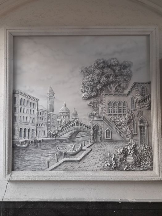 barelef rospis relef decor