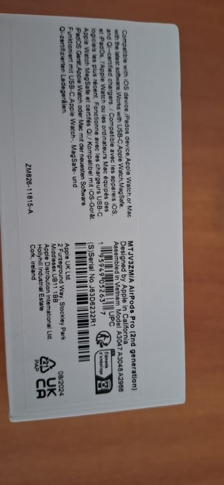 Vand airpods pro 2nd - noi sigilate - 650 lei usor negociabil