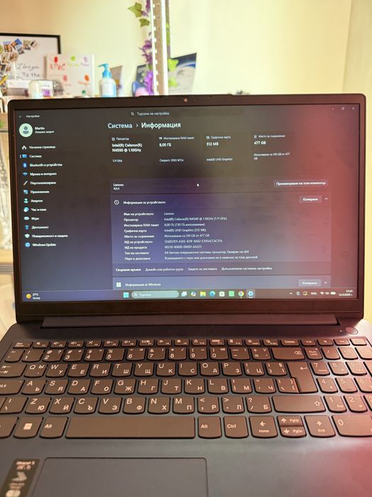 Lenovo IdeaPad 1 15” | 8GB RAM | 512GB SSD | Windows 11 Pro