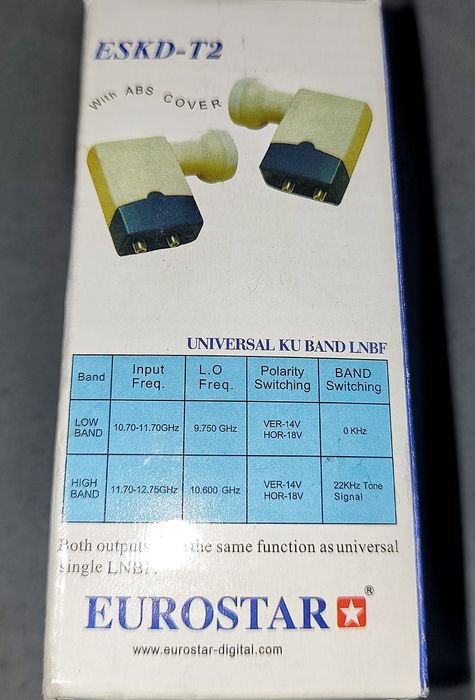 Eurostar ESKD-T2 сателитен конвертор