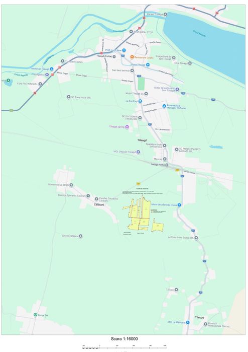 Teren agricol 19,87 ha de vânzare – Tilecuș, comuna Tileagd, județul Bihor