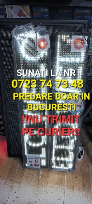 Reclama luminoasa led reclame text firma magazin panou publicitar led