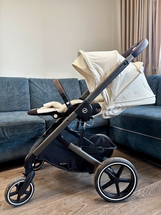 Бебешка количка Cybex Balios S Lux + кош за новорено + кошница за кола
