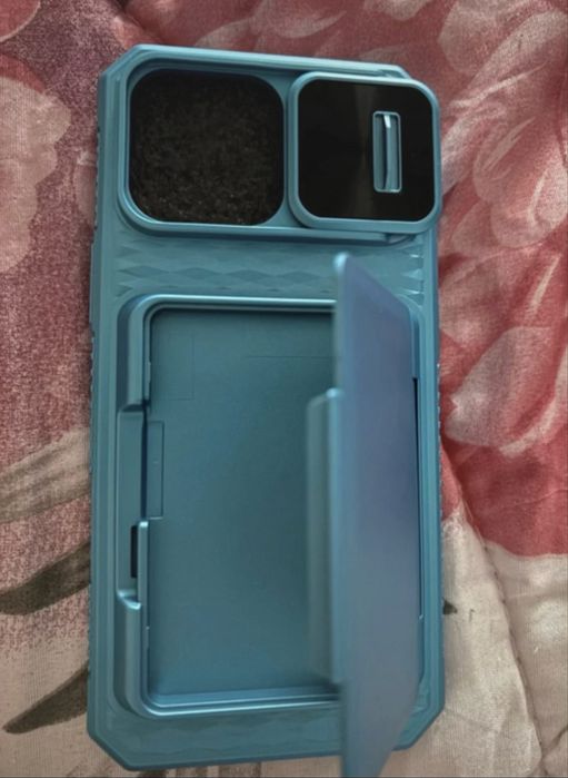 Husă iPhone 16 Pro Max – Wallet (Slot Card) & Protecție Cameră