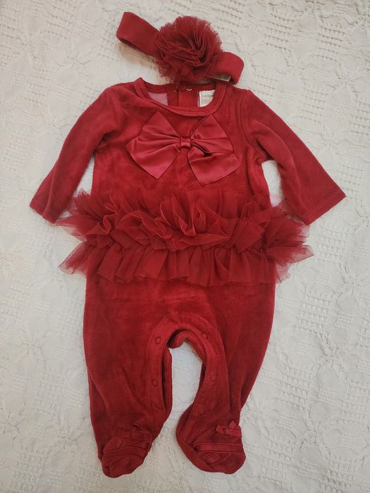 Коледен Ромпър 0-3 месеца first impressions USA