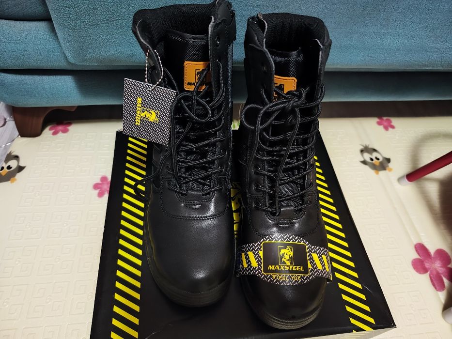 Кубинки - мъжки работни кожени кубинки 45 номер