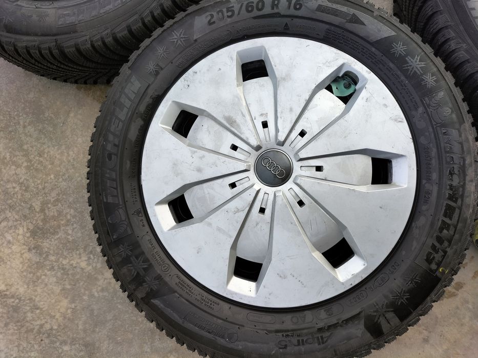 4бр железни джанти 16 цола 5x112 AUDI / VOLKSWAGEN / SEAT / SKODA