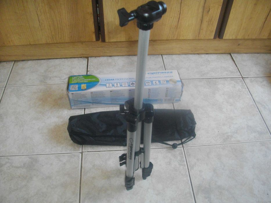 Нов 106 см-Тринога/Статив За Фотоапарат/Фотокамера-Телескопичен-Алумин