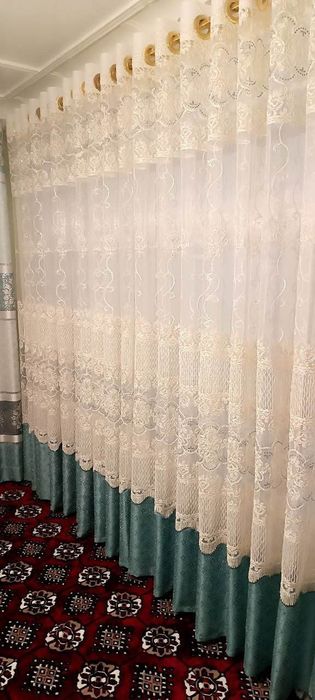 Yangi pardalar 3 ta xona uchun 3 xil