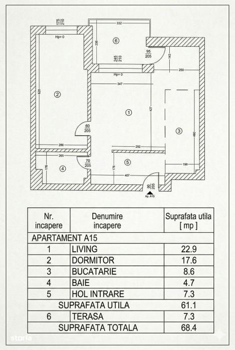Apartament 2 camere 68mp | 0 comision | Tunari Resort Residence | Mobi
