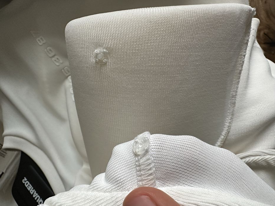 Cropped Топ VTMNTS бял