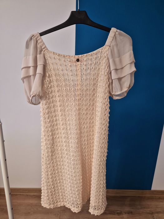 Rochita alba diafana XS