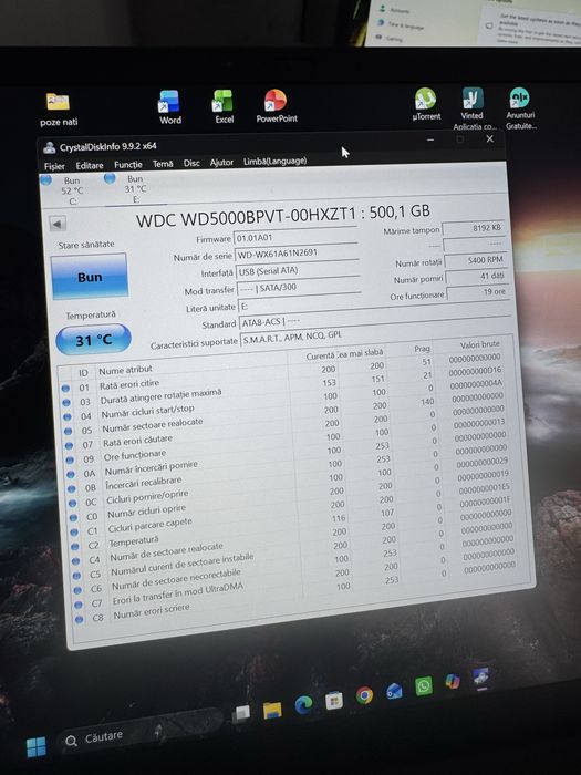 Hard exterd WD 500gb