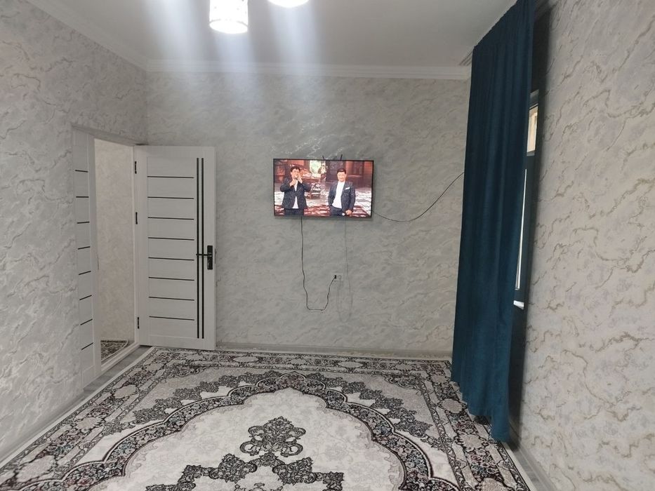 2/1/5 Сергели 2. Квартира 58 м², с ремонтом. Есть огород. Метро 500 м.