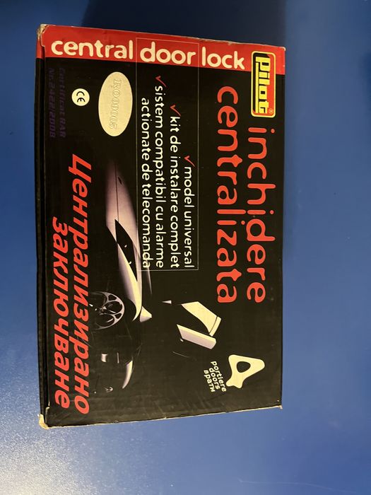 Inchidere centrazliata Pilot