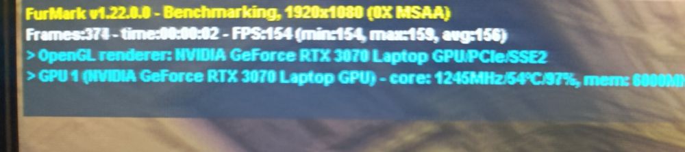 Продам видеокарту 3070М
