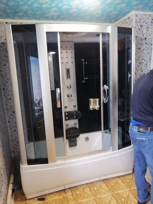 Установка душ кабин