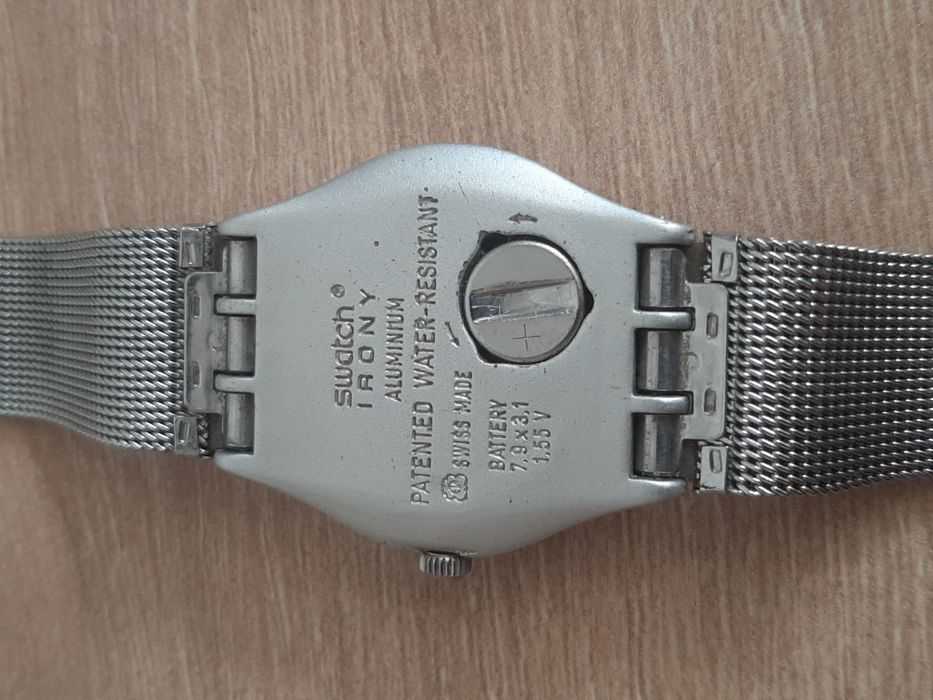 Ceas Swatch Irony Lady - Aluminiu - Curea Mesh Originala