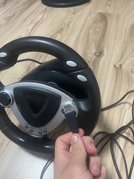 Volan+ pedale Genius Twin Wheel FF