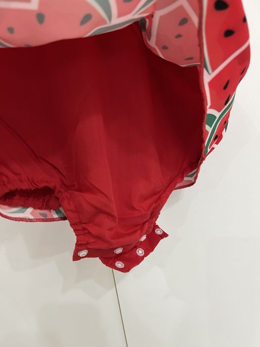 Бебешки комплект “Диня” – рокличка с панделка