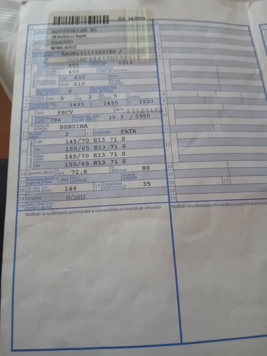 Daewoo Matiz 1200 cmc