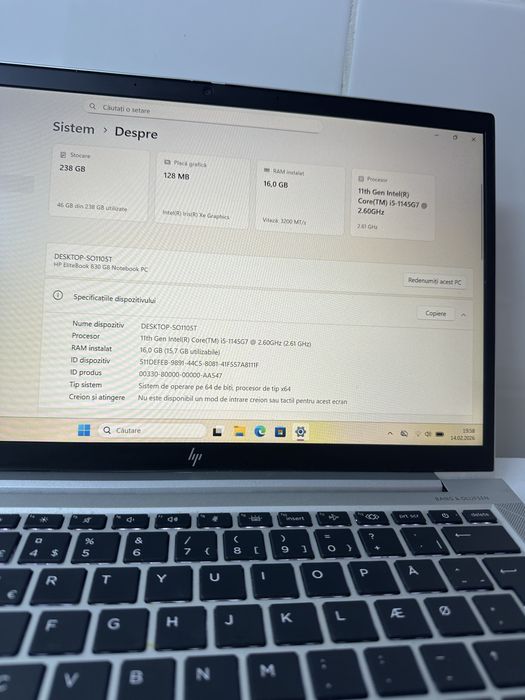 HP EliteBook 830 G8 i5-1145G7(11th gen) Windows 11 Pro