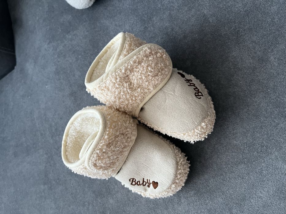 Теплые пинетки для малышей