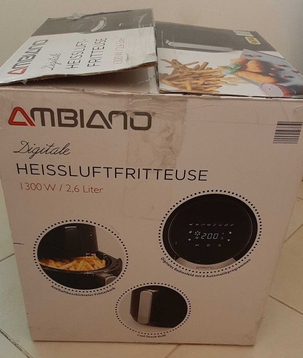 Дигитален фритюрник за горещ въздух, Ambiano Medion