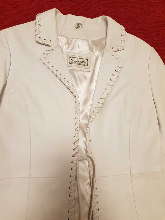 Geaca dama eleganta din piele naturala-marimea 40