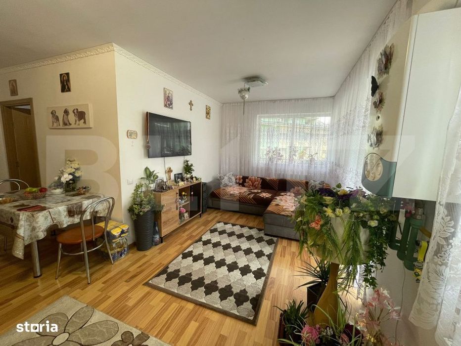 Apartament 2 camere, 56 mp, 2 orientari, doua balcoane, parcare — fotografia 1