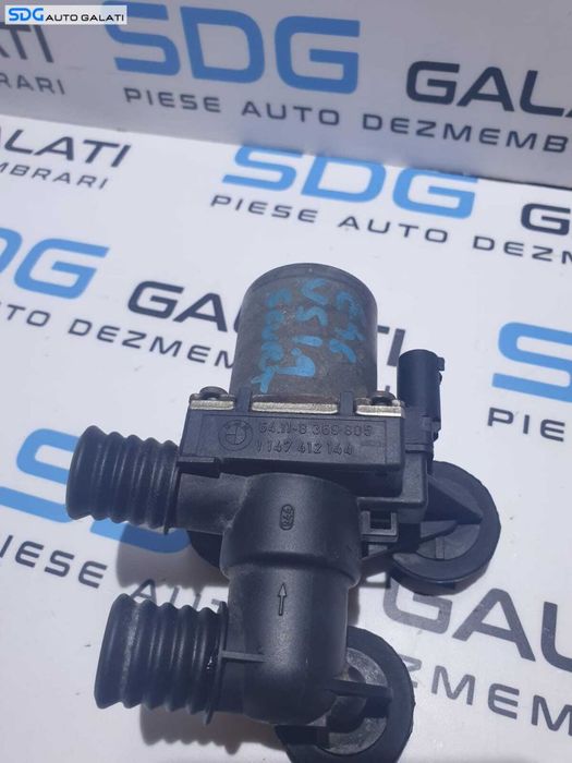 Pompa Supapa Electrovalva Secundara Recirculare Apa BMW E46 320 i 2.2 1998 - 2006 Cod 8369805 64118369805 1147412144 [D0411]