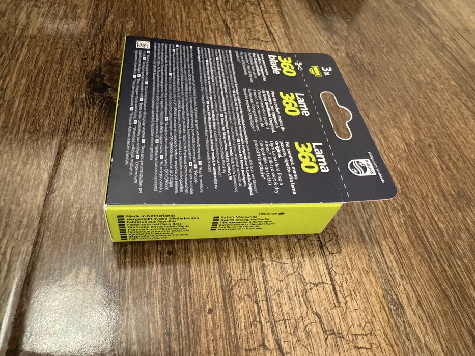 Set 3 rezerve Philips OneBlade 360 originale sigilate noi