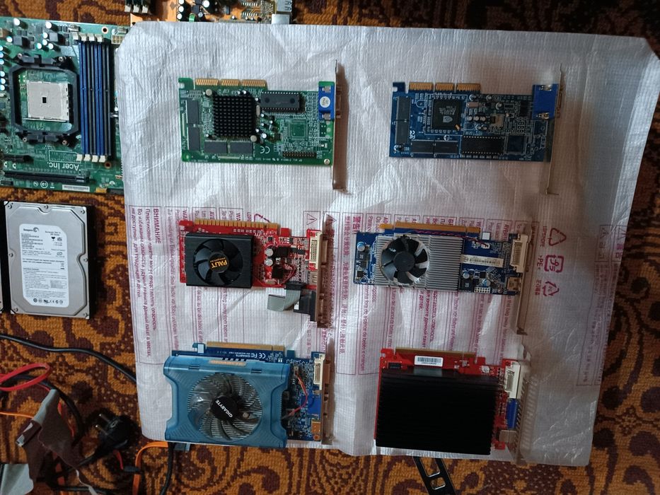 Продаю разные комплектующие для разных ПК