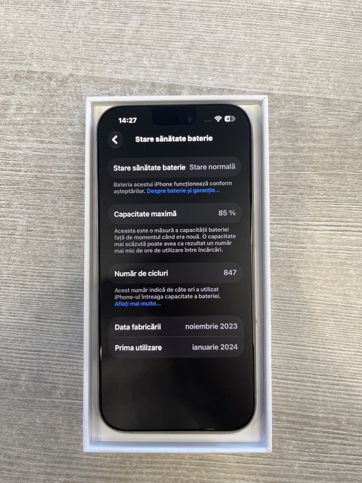 Vand Iphone 15 pro