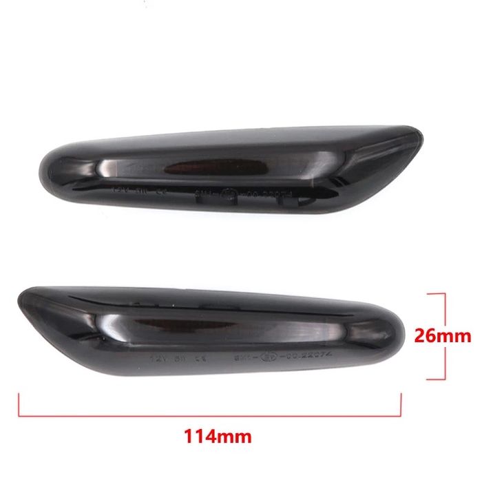 Set semanl aripa fumuri dinamic Led Bmw Seria 3 5 e46 e87 e90 e60 X3