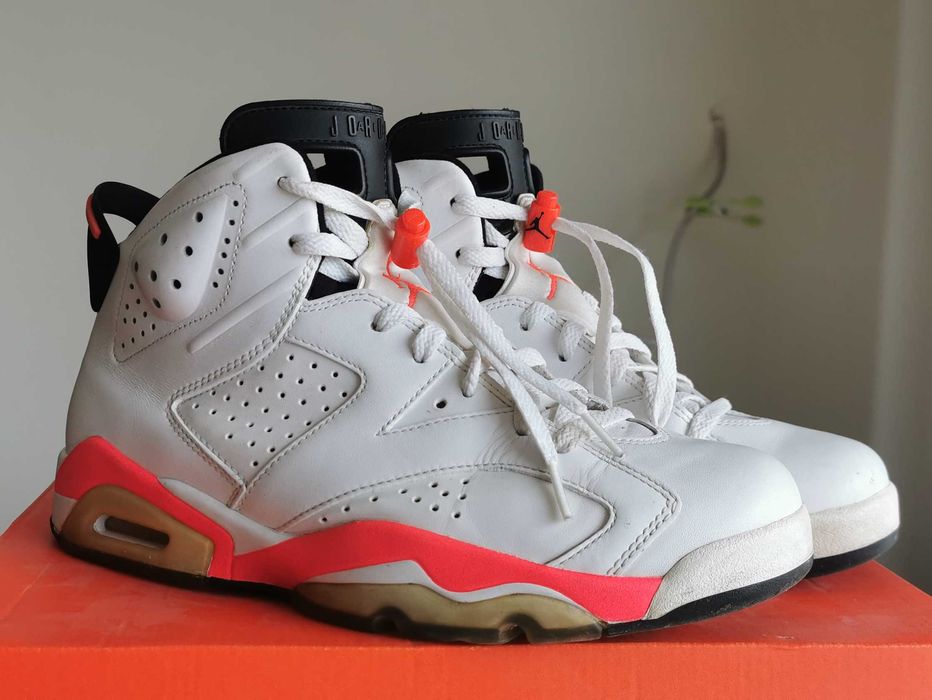 Air Jordan 6 Retro "White Infrared" (2014) | Размер 42.5 | ТОП състояние